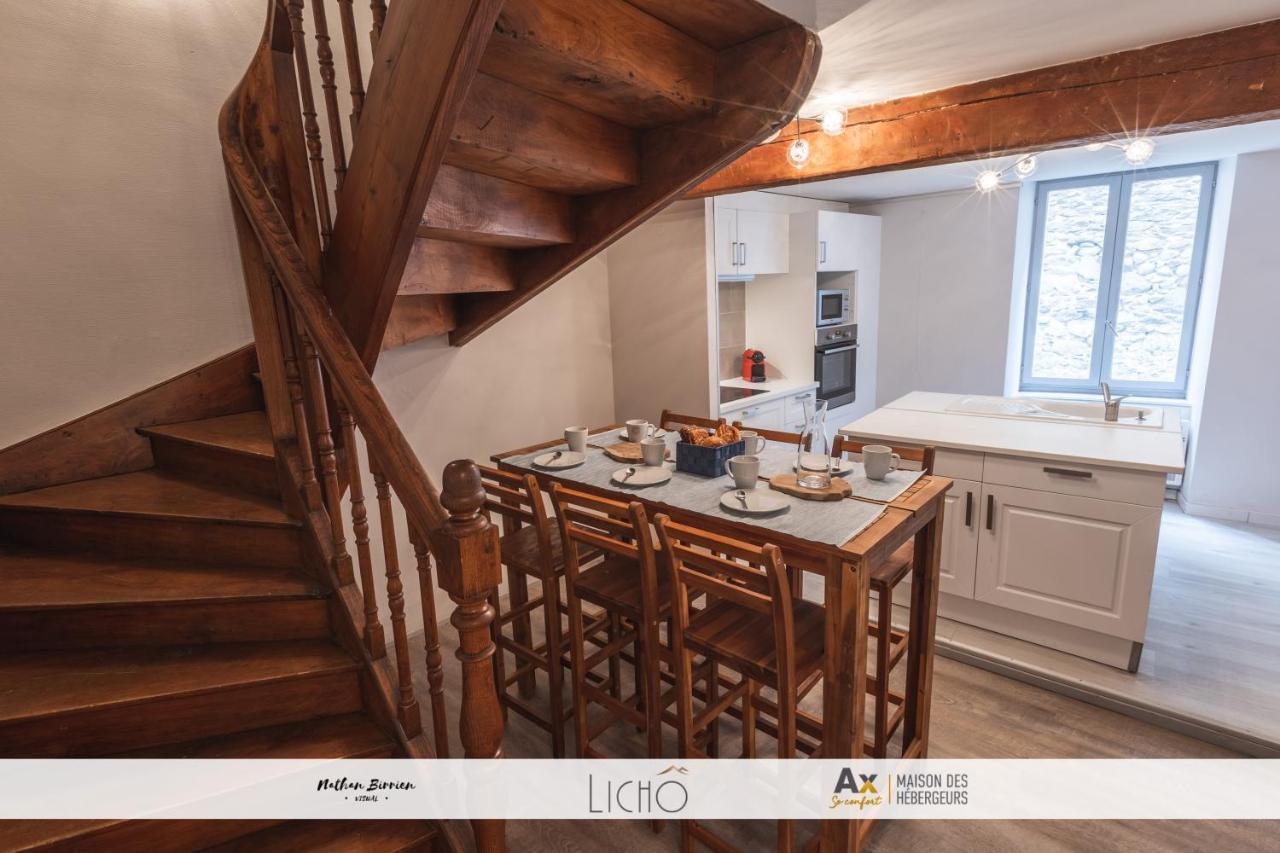 La Terrasse Bleue Apartment Ax-les-Thermes Bagian luar foto