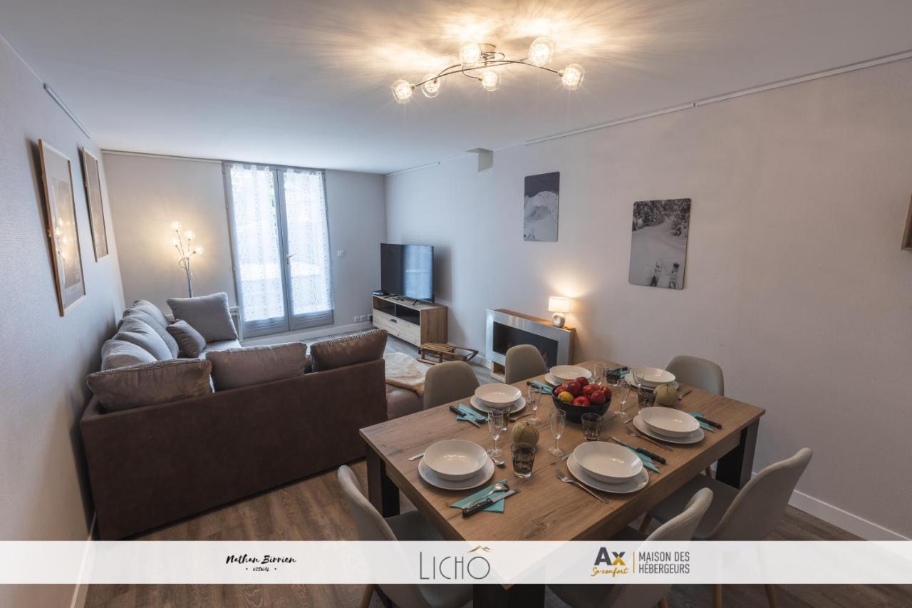 La Terrasse Bleue Apartment Ax-les-Thermes Bagian luar foto