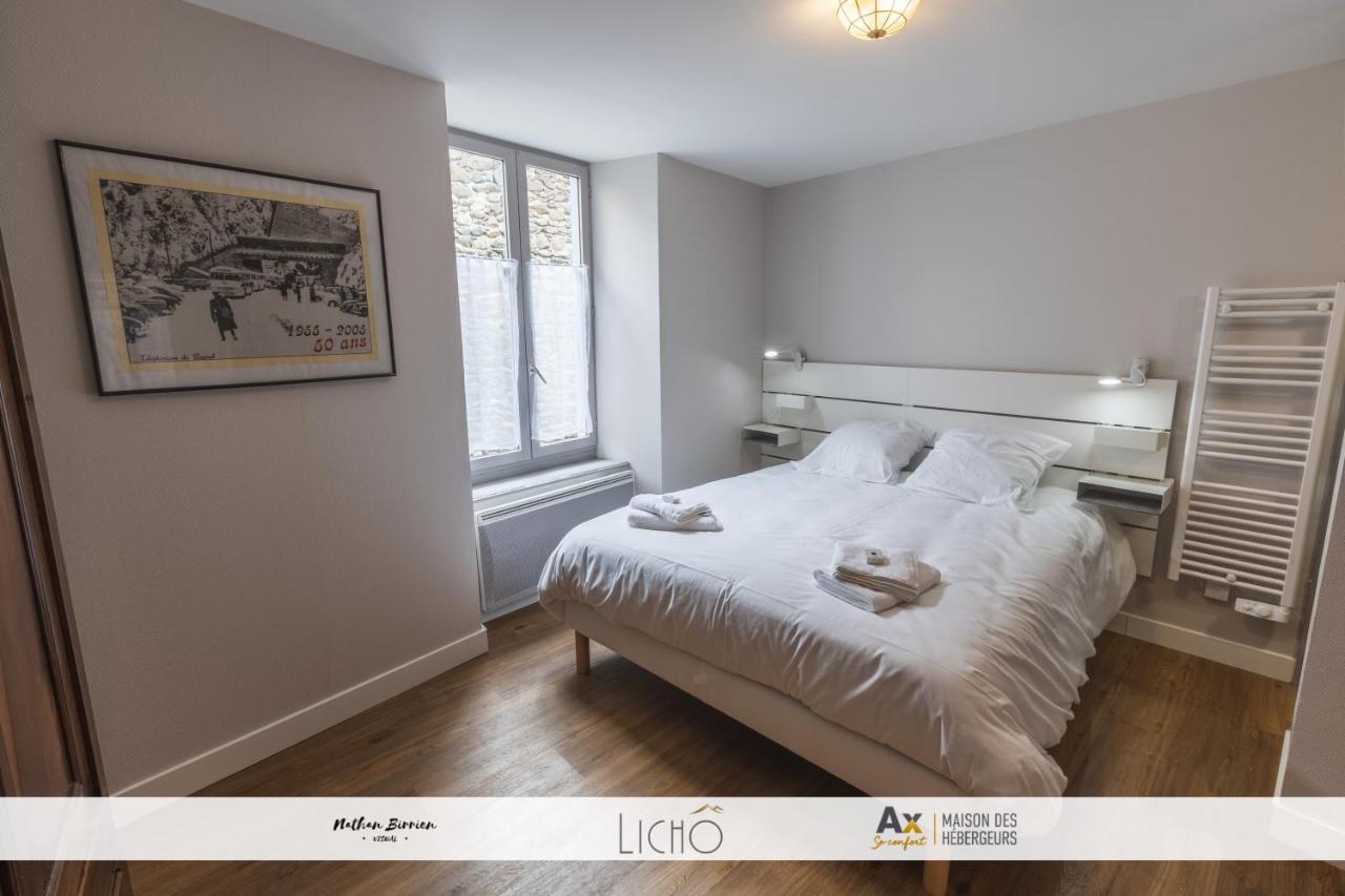 La Terrasse Bleue Apartment Ax-les-Thermes Bagian luar foto